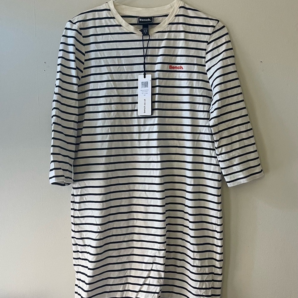 Bench Mab Striped 3/4 Sleeve Dress
